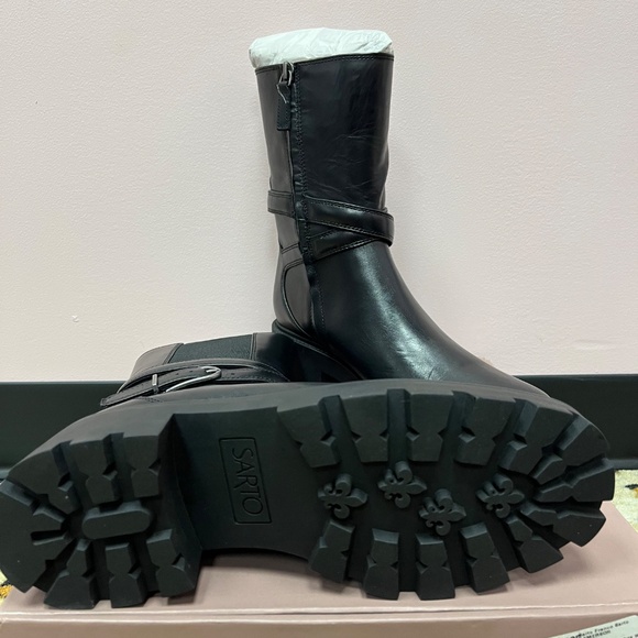 Franco Sarto Women's Emerson Lug Sole Ankle Boot NIB - Picture 5 of 6